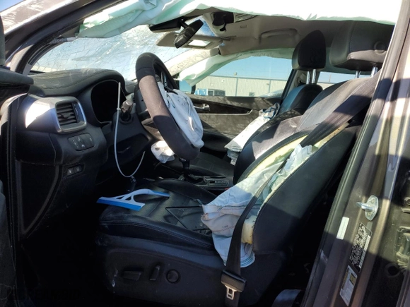 2019 Kia Sorento EX V6 with VIN 5XYPH4A57KG498980, listed as a Copart auction lot 42487635 with 90,778 mi miles and Salvage Title. Bid and sale history available at carsss.com. Image 7.