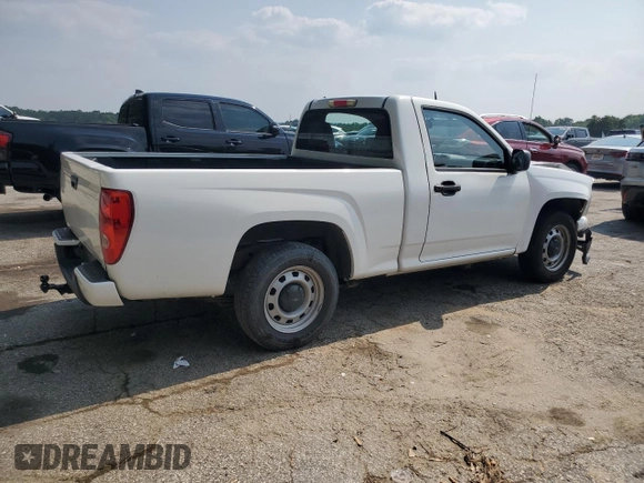 2012 Chevrolet Colorado Work Truck with VIN 1GCCSBF97C8156213, listed as a Copart auction lot 59138685 with 171,642 mi miles and Salvage title. Bid and sale history available at DreamBid. Image 3.