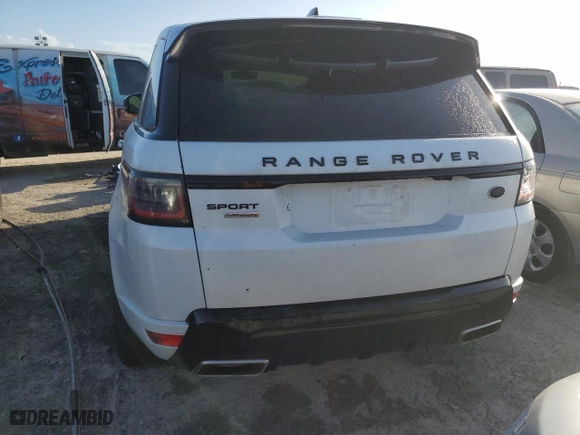 2018 Land Rover Range Rover Sport Autobiography with VIN SALWV2RE7JA809697, listed as a Copart auction lot 77323394 with 0 mi miles and Non Repairable. Bid and sale history available at carsss.com. Image 6.