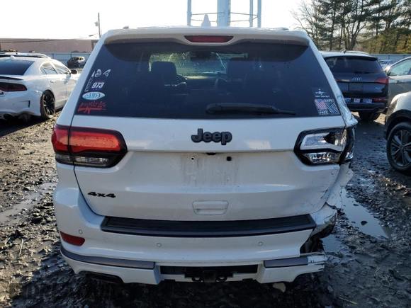 2020 Jeep Grand Cherokee High Altitude with VIN 1C4RJFCT6LC277249, listed as a Copart auction lot 85756914 with 81,693 mi miles and Salvage title. Bid and sale history available at DreamBid. Image 6.