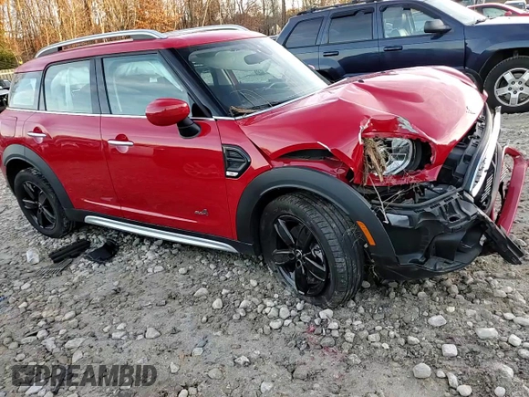2022 MINI Countryman Cooper with VIN WMZ43BR02N3P06173, listed as a Copart auction lot 78428064 with 61,879 mi miles and Salvage title. Bid and sale history available at DreamBid. Image 10.