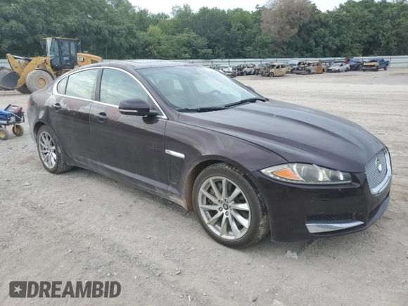 2013 Jaguar XF I4 RWD with VIN SAJWA0ES9DPU02213, listed as a Copart auction lot 69713934 with 104,088 mi miles and Salvage Title. Bid and sale history available at carsss.com. Image 4.