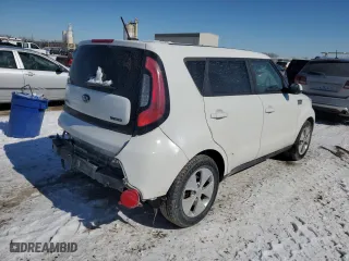 2015 Kia Soul with VIN KNDJN2A20F7139403, listed as a Copart auction lot 46353645 with 0 mi miles and Salvage Title. Bid and sale history available at carsss.com. Image 3.