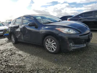 2013 Mazda 3 i Touring with VIN JM1BL1L85D1707327, listed as a Copart auction lot 84554514 with 134,704 mi miles and Salvage title. Bid and sale history available at DreamBid. Image 4.