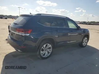2021 Volkswagen Atlas SE z VIN 1V2WR2CA0MC543710, wystawiony jako Copart lot #54196735 z przebiegiem Nie podano mil oraz Szkoda całkowita • Salvage title. Historia ofert i sprzedaży dostępna na DreamBid. Obrazek 3.
