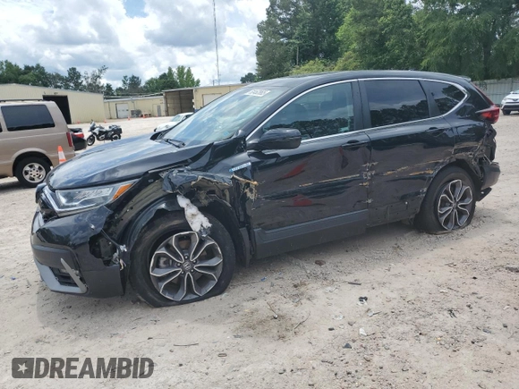 2020 Honda CR-V EX-L with VIN 7FART6H89LE015098, listed as a Copart auction lot 60462865 with 75,704 mi miles and Salvage title. Bid and sale history available at DreamBid. Image 1.