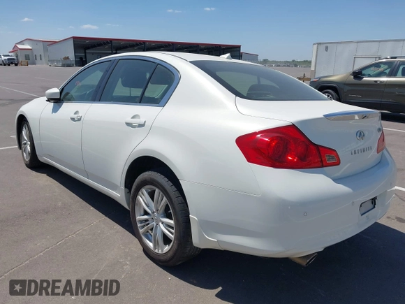 2013 Infiniti G37 x z VIN JN1CV6AR1DM769199, wystawiony jako IAAI lot #42258256 z przebiegiem Nie podano mil oraz . Historia ofert i sprzedaży dostępna na DreamBid. Obrazek 3.