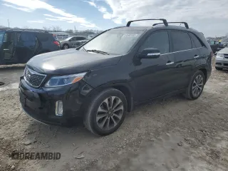 2015 Kia Sorento SX with VIN 5XYKW4A72FG549051, listed as a Copart auction lot 41840155 with 125,021 mi miles and Salvage Title. Bid and sale history available at carsss.com. Image 1.