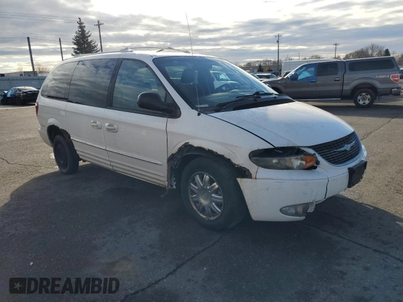 2004 Chrysler Town & Country Limited with VIN 2C8GP64L54R587713, listed as a Copart auction lot 83669444 with Not Provided miles and Salvage Title. Bid and sale history available at DreamBid. Image 4.