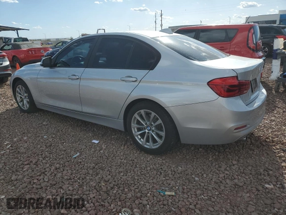 2017 BMW 3 Series 320i with VIN WBA8E1G31HNU16774, listed as a Copart auction lot 48510994 with 47,677 mi miles and Salvage Title. Bid and sale history available at carsss.com. Image 2.