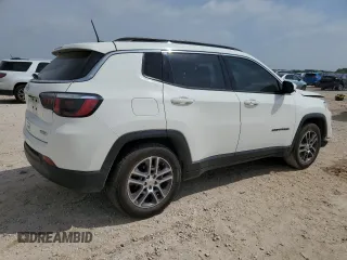 2020 Jeep Compass Latitude with VIN 3C4NJCBB4LT142992, listed as a Copart auction lot 51227255 with 72,935 mi miles and Salvage title. Bid and sale history available at DreamBid. Image 3.