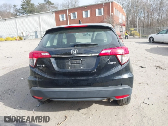 2021 Honda HR-V LX with VIN 3CZRU6H32MM732561, listed as a IAAI auction lot 41198953 with 21,905 mi miles. Bid and sale history available at carsss.com. Image 16.