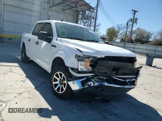 2019 Ford F-150 XL with VIN 1FTEW1CB2KKC38009, listed as a Copart auction lot 42704815 with 64,813 mi miles and Salvage title. Bid and sale history available at DreamBid. Image 10.