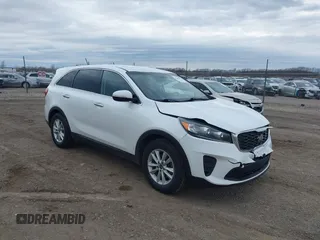 2019 Kia Sorento LX with VIN 5XYPG4A52KG489140, listed as a IAAI auction lot 41899973 with 131,257 mi miles and . Bid and sale history available at DreamBid. Image 1.