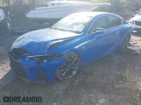 2022 Lexus IS 350 F Sport with VIN JTHGZ1B20N5049510, listed as a IAAI auction lot 41920822 with 127,601 mi miles and . Bid and sale history available at DreamBid. Image 17.