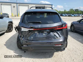 2022 Lexus NX with VIN JTJAKCEZ4N5005555, listed as a Copart auction lot 60156034 with 10,485 mi miles and Salvage Title. Bid and sale history available at carsss.com. Image 6.