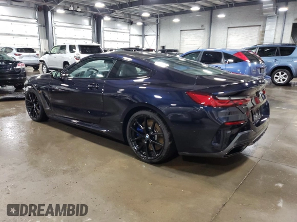 2019 BMW 8 Series M850i xDrive with VIN WBABC4C59KBJ35898, listed as a Copart auction lot 78934204 with 35,112 mi miles and Salvage Title. Bid and sale history available at carsss.com. Image 2.