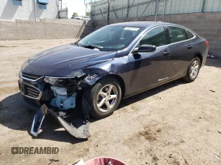2016 Chevrolet Malibu LS z VIN 1G1ZB5ST4GF267096, wystawiony jako Copart lot #55532145 z przebiegiem 98 100 mil mil oraz Szkody całkowita. Historia ofert i sprzedaży dostępna na DreamBid. Obrazek 1.