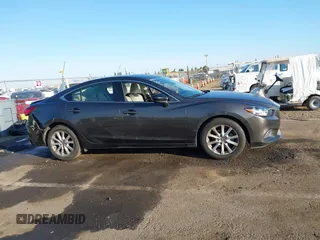 2016 Mazda Mazda6 i Sport with VIN JM1GJ1U50G1436343, listed as a IAAI auction lot 41760556 with 35,547 mi miles. Bid and sale history available at carsss.com. Image 13.