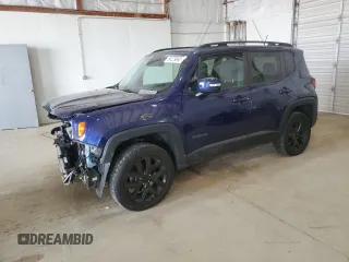 2017 Jeep Renegade Altitude with VIN ZACCJBBBXHPG41828, listed as a Copart auction lot 58229695 with 67,776 mi miles and Salvage title. Bid and sale history available at DreamBid. Image 1.