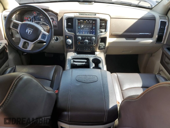 2018 Ram 1500 Longhorn with VIN 1C6RR7PT3JS104632, listed as a Copart auction lot 47736645 with 49,588 mi miles and Salvage title. Bid and sale history available at DreamBid. Image 8.