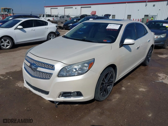 2013 Chevrolet Malibu LTZ with VIN 1G11J5SX2DF337404, listed as a IAAI auction lot 41732337 with 112,276 mi miles. Bid and sale history available at carsss.com. Image 17.