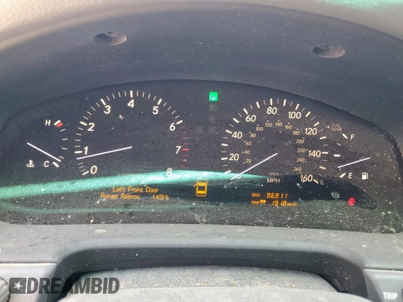 2005 Lexus LS 430 z VIN JTHBN36FX50176616, wystawiony jako Copart lot #58240375 z przebiegiem 96 911 mil mil oraz Szkoda całkowita • Salvage title. Historia ofert i sprzedaży dostępna na DreamBid. Obrazek 9.