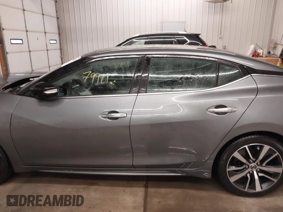 2020 Nissan Maxima SL with VIN 1N4AA6DV2LC377576, listed as a IAAI auction lot 41292362 with 79,921 mi miles and . Bid and sale history available at DreamBid. Image 14.