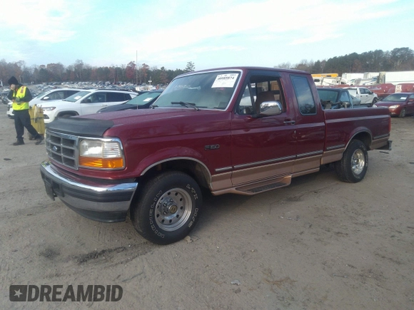 1995 Ford F-150 with VIN 1FTEX15N7SKB27248, listed as a IAAI auction lot 40989874 with 113,430 mi miles. Bid and sale history available at carsss.com. Image 2.