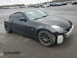 2005 Nissan 350Z Touring with VIN JN1AZ34E85M651736, listed as a Copart auction lot 51158645 with 221,297 mi miles and Salvage Title. Bid and sale history available at carsss.com. Image 4.