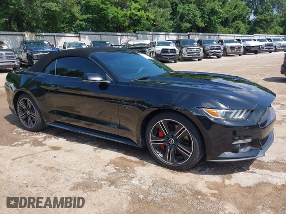 2015 Ford Mustang GT Premium z VIN 1FATP8FF6F5346638, wystawiony jako IAAI lot #42521674 z przebiegiem 65 718 mil mil oraz . Historia ofert i sprzedaży dostępna na DreamBid. Obrazek 1.