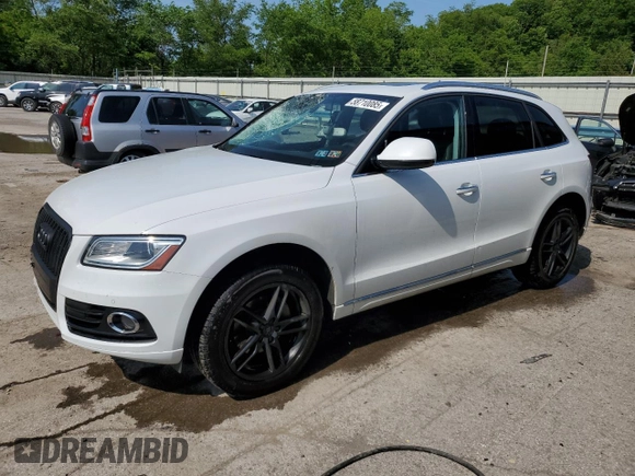 2017 Audi Q5 Premium Plus z VIN WA1L2AFP0HA041097, wystawiony jako Copart lot #58710085 z przebiegiem 115 407 mil mil oraz Szkoda całkowita • Salvage title. Historia ofert i sprzedaży dostępna na DreamBid. Obrazek 1.