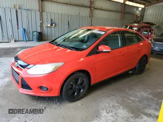2013 Ford Focus SE with VIN 1FADP3F20DL242398, listed as a Copart auction lot 63065885 with 97,895 mi miles and Salvage title. Bid and sale history available at DreamBid. Image 1.