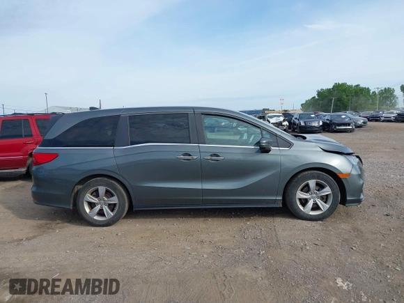 2020 Honda Odyssey EX z VIN 5FNRL6H50LB005092, wystawiony jako IAAI lot #42511025 z przebiegiem 96 185 mil mil oraz . Historia ofert i sprzedaży dostępna na DreamBid. Obrazek 13.