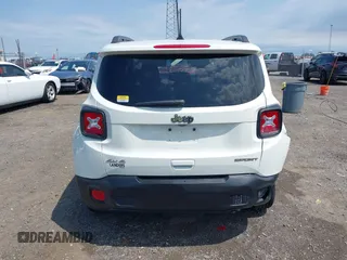 2018 Jeep Renegade Sport with VIN ZACCJBAB3JPH30955, listed as a IAAI auction lot 42332330 with 146,759 mi miles and . Bid and sale history available at DreamBid. Image 16.
