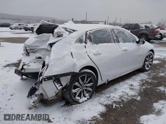 2016 Chevrolet Malibu LT with VIN 1G1ZF5SX1GF206537, listed as a IAAI auction lot 41298217 with 144,438 mi miles and . Bid and sale history available at DreamBid. Image 4.