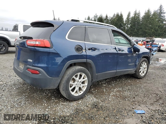 2018 Jeep Cherokee Latitude Plus with VIN 1C4PJLLBXJD524177, listed as a Copart auction lot 51149735 with 57,333 mi miles and Salvage Title. Bid and sale history available at carsss.com. Image 3.