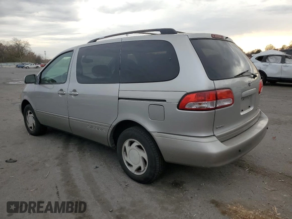 2002 Toyota Sienna LE with VIN 4T3ZF13C62U502916, listed as a Copart auction lot 78490014 with 116,367 mi miles and Salvage Title. Bid and sale history available at carsss.com. Image 2.