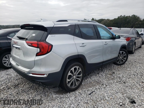 2019 GMC Terrain SLT with VIN 3GKALPEV0KL184519, listed as a Copart auction lot 44313905 with 123,026 mi miles and Salvage Title. Bid and sale history available at DreamBid. Image 3.