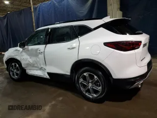 2023 Chevrolet Blazer LT z VIN 3GNKBJRS4PS204209, wystawiony jako Copart lot #41492645 z przebiegiem 43 848 mil mil oraz Czysty tytuł • Clean title. Historia ofert i sprzedaży dostępna na DreamBid. Obrazek 2.