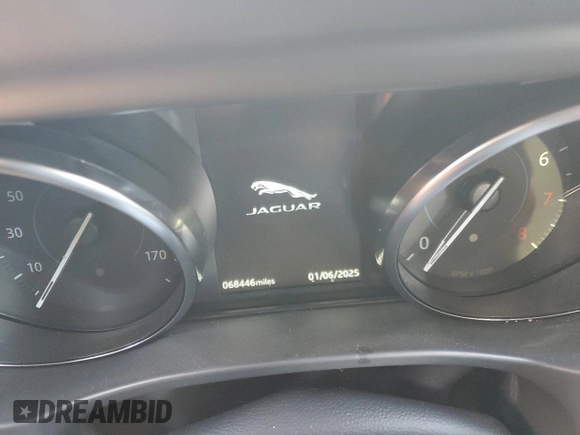 2020 Jaguar F-Pace 25t Premium with VIN SADCJ2FX5LA649032, listed as a Copart auction lot 41444705 with 68,446 mi miles and Clean Title. Bid and sale history available at DreamBid. Image 9.