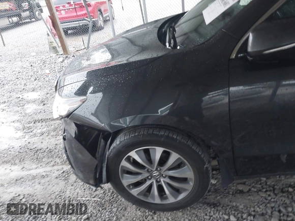 2014 Acura MDX Tech Pkg with VIN 5FRYD3H42EB009323, listed as a IAAI auction lot 40863681 with 87,746 mi miles. Bid and sale history available at carsss.com. Image 6.