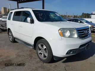 2013 Honda Pilot EX-L z VIN 5FNYF3H51DB042641, wystawiony jako IAAI lot #42238987 z przebiegiem 169 942 mil mil oraz . Historia ofert i sprzedaży dostępna na DreamBid. Obrazek 1.