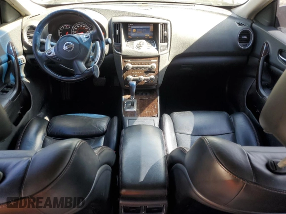 2009 Nissan Maxima SV with VIN 1N4AA51E99C843270, listed as a Copart auction lot 47688045 with 145,436 mi miles and Salvage Title. Bid and sale history available at DreamBid. Image 8.
