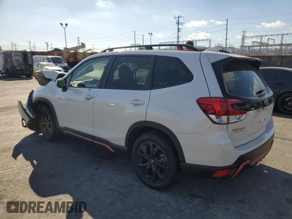 2023 Subaru Forester Sport with VIN JF2SKAGC9PH484465, listed as a Copart auction lot 89213945 with 0 mi miles and Salvage Title. Bid and sale history available at carsss.com. Image 2.