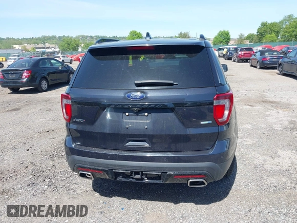 2017 Ford Explorer Sport with VIN 1FM5K8GT4HGC08430, listed as a IAAI auction lot 42140269 with 43,485 mi miles and . Bid and sale history available at carsss.com. Image 17.
