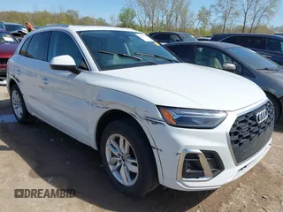 2022 Audi Q5 S line Premium с VIN WA1GAAFY8N2086002, выставлен на аукционе IAAI как лот 42107929 с пробегом 56 573 миль миль и . История ставок и продаж доступна на DreamBid. Изображение 1.
