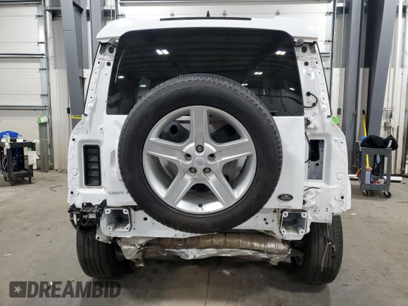 2023 Land Rover Defender SE with VIN SALEP7EU4P2166759, listed as a Copart auction lot 84407784 with 30,992 mi miles and Salvage title. Bid and sale history available at DreamBid. Image 6.