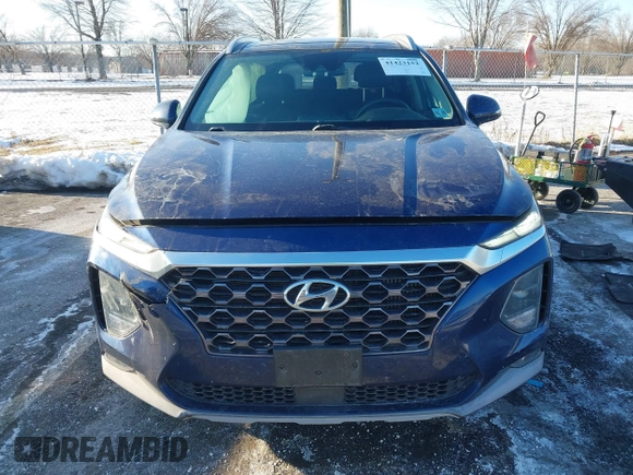 2020 Hyundai Santa Fe SEL with VIN 5NMS3CAA5LH273416, listed as a IAAI auction lot 41423152 with 94,920 mi miles. Bid and sale history available at carsss.com. Image 12.
