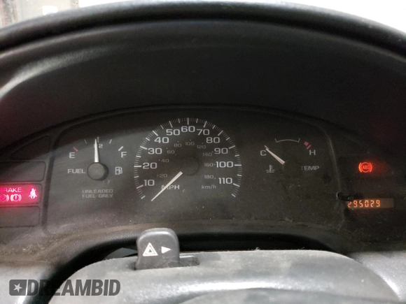 1998 Chevrolet Cavalier with VIN 1G1JC1240W7332613, listed as a Copart auction lot 63428774 with 295,029 mi miles and Salvage Title. Bid and sale history available at carsss.com. Image 9.